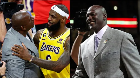 Magic Johnson, LeBron James y Michael Jordan.
