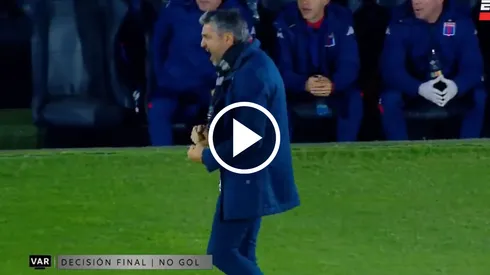 VIDEO | Le anularon un gol a su equipo, no entendió y lo gritó efusivamente