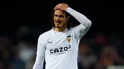 Cavani, con un pie afuera de Valencia.