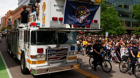 Desfile de Denver Nuggets.