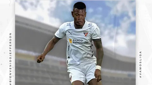 El volante es nuevo jugador de Liga de Quito