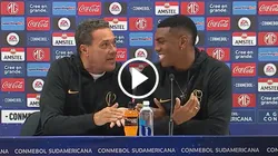 VIDEO | Se puso nervioso ante la prensa y su DT lo calmó de forma épica