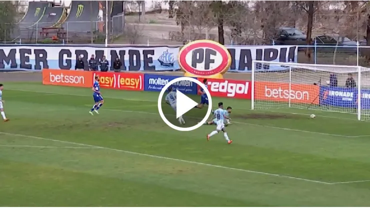 'Batigol' fue clave en el triunfo de Magallanes ante Santa Cruz por la Copa Chile.
