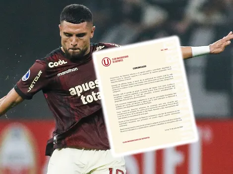 Contundente: Universitario denunció detención injusta de Avellino