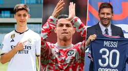 La publicación de la presentación de Arda Guler en Twitter fue la mas likeada detrás de los anuncios de Cristiano Ronaldo al Manchester United de Lionel Messi al PSG. Getty Images.