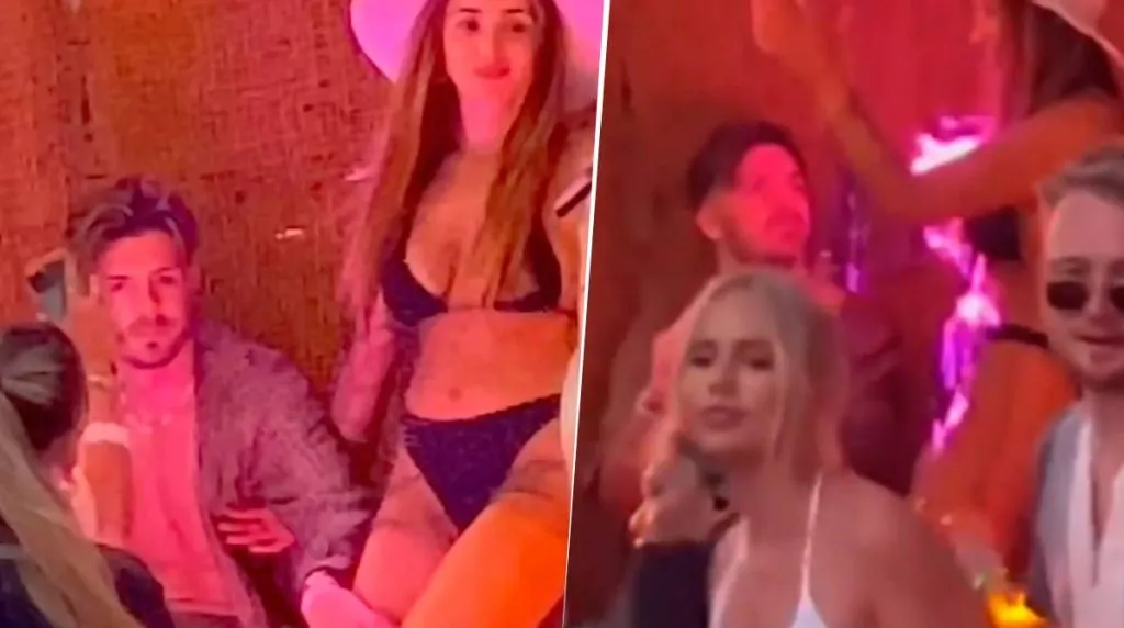 Jack Grealish en la discoteca de Ibiza.