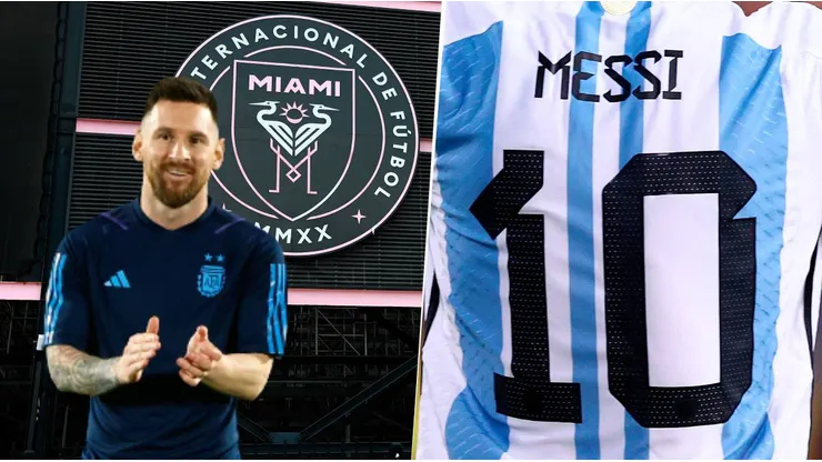 Lionel Messi usará el dorsal número 10 en el Inter Miami. Getty Images.