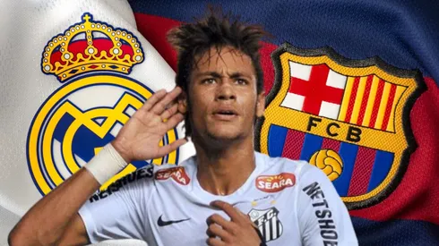 Neymar, Barcelona y Real Madrid.