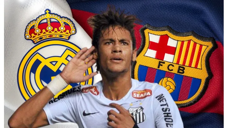 Neymar, Barcelona y Real Madrid.