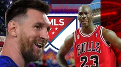 Lionel Messi y Michael Jordan.