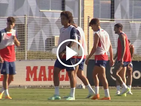 VIDEO | João Félix, criticado por polémico gesto en el entrenamiento