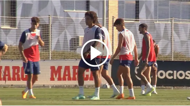 VIDEO | João Félix, criticado por polémico gesto en el entrenamiento
