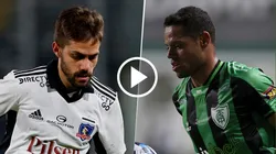 Colo Colo vs. América Mineiro por la Copa Sudamericana.