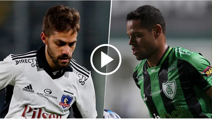 Colo Colo vs. América Mineiro por la Copa Sudamericana.