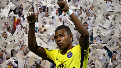 Los hinchas del Real Madrid aportaron con el pago de sus cuotas sociales y abonos 180 millones de euros, la cifra que le saldría la compra de Kylian Mbappé. Getty Images
