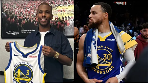 Chris Paul y Stephen Curry.