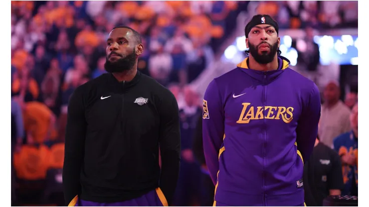 LeBron James y Anthony Davis