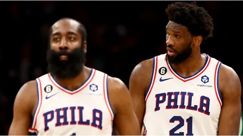 James Harden y Joel Embiid