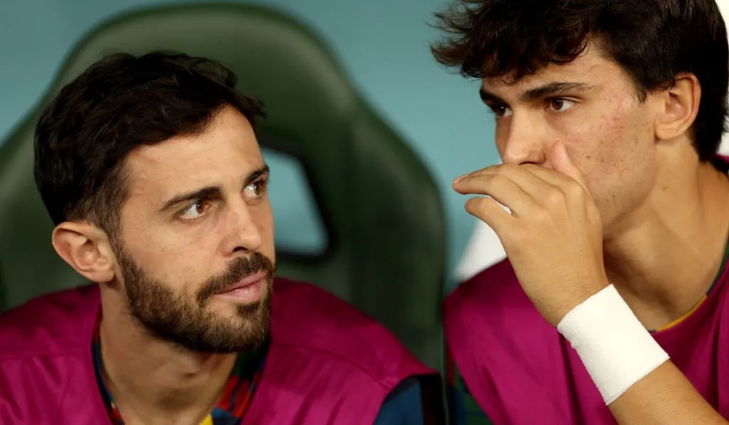 Joao Félix y Bernardo Silva: Getty Images