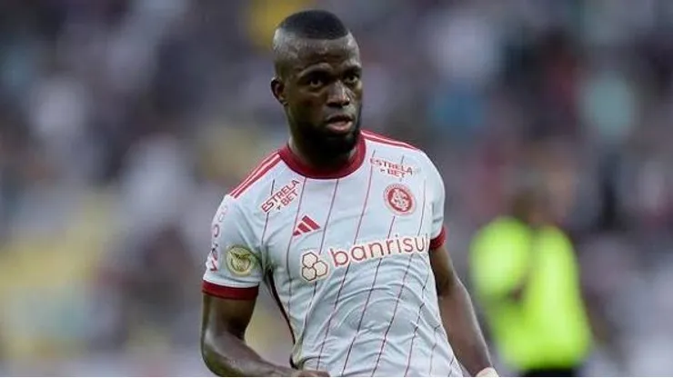 Enner Valencia hizo su debut en el Inter de Porto Alegre.
