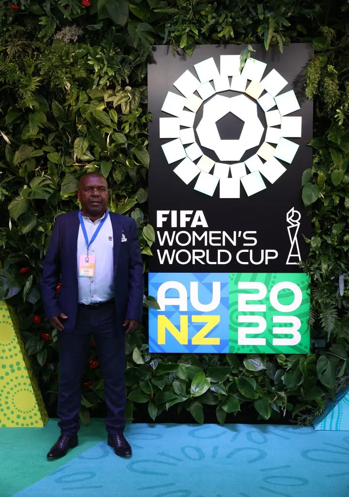 Mwape en el sorteo del Mundial. (Getty)