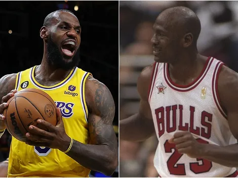 Mensaje para Jordan: LeBron publicó quién es el GOAT de la NBA