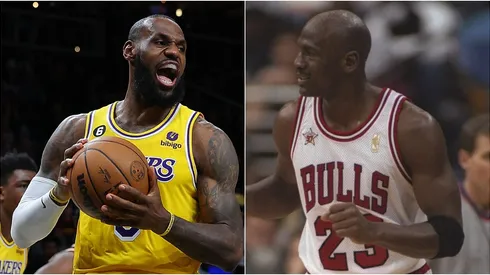 LeBron James vs. Michael Jordan.
