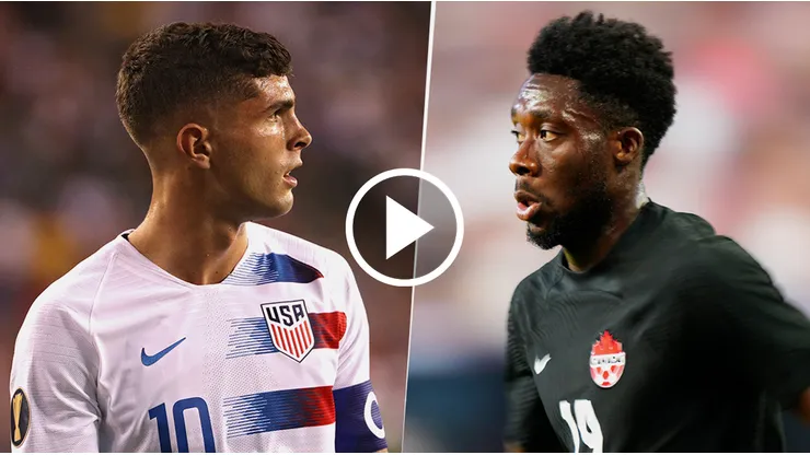 Estados Unidos vs. Canadá por la Copa Oro 2023.