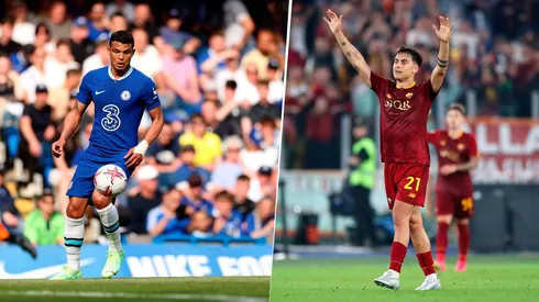 Thiago Silva reconoció que habló con Paulo Dybala y que le gustaría tenerlo de compañero en el Chelsea. Getty Images.