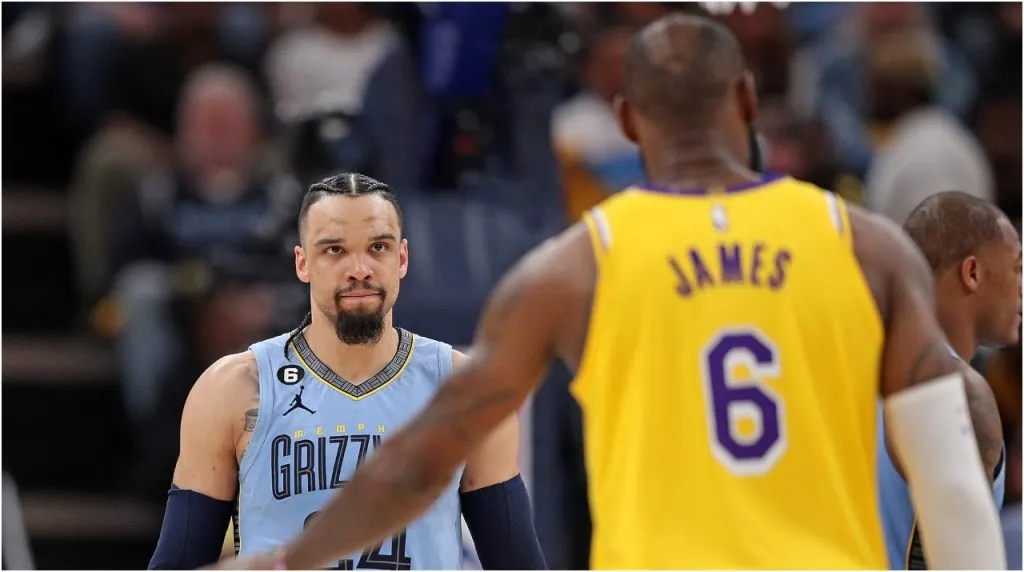 Dillon Brooks y LeBron James (Foto: Justin Ford | Getty Images)