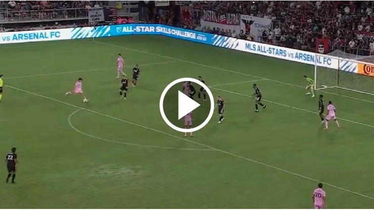 Cremaschi anotó su primer gol en la Major League Soccer
