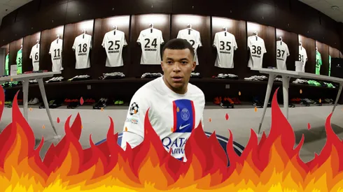 Mbappé generó un vestuario en llamas en PSG.