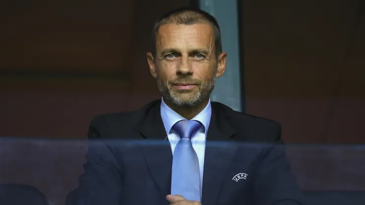 Aleksander Ceferin, presidente de la UEFA.