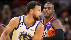 Stephen Curry y Chris Paul