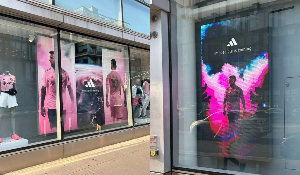 Lionel Messi con la camiseta de Inter Miami: @AnAbnos