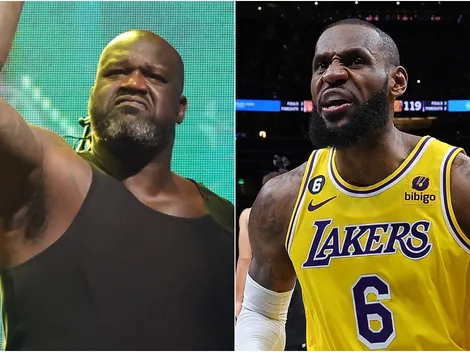Shaq estalló al ver a LeBron como uno de los mejores Lakers de la historia