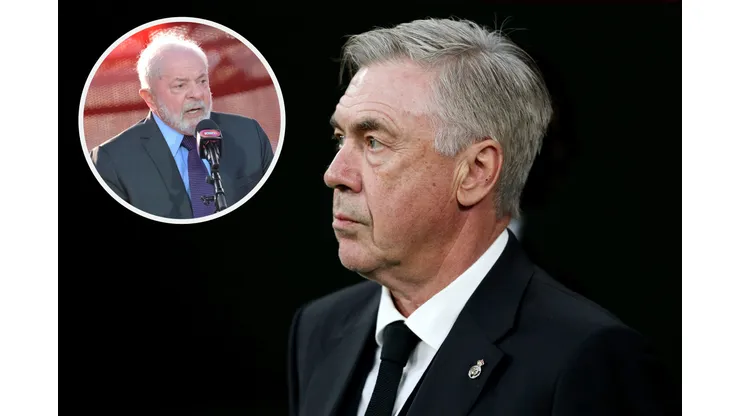 Lula no quiere a Ancelotti en Brasil