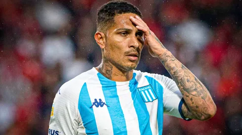 Paolo Guerrero muy lejos de continuar en Racing Club de Argentina