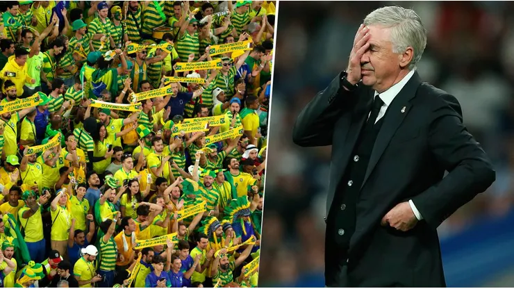La prensa y los hinchas brasileños ya le cuestionan a Carlo Ancelotti en donde vivirá mientras sea entrenador de la Verdeamarela. Getty Images