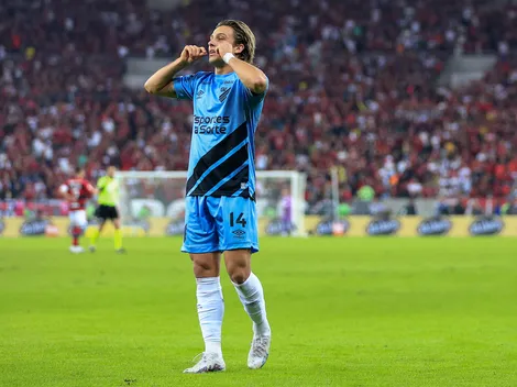 VIDEO | Agustín Canobbio anota ante Flamengo con particular avivada