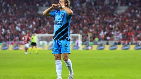El delantero de 24 años anotó su primer gol en la Copa de Brasil
