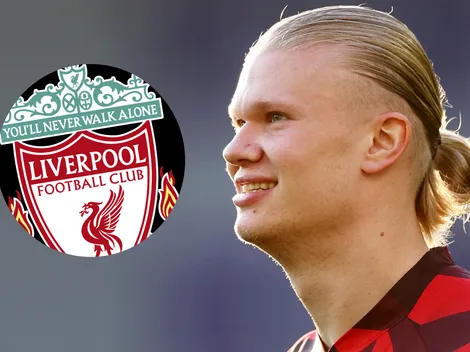 Haaland sorprendió a todos al darle la bienvenida ¡a un fichaje de Liverpool!