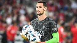 Sergio Rico se encuentra en planta y bajo tratamiento tras el accidente que sufrió en mayo.