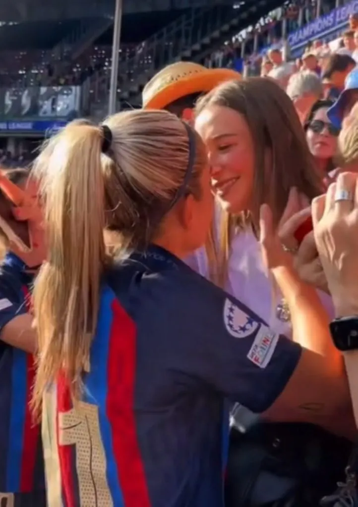 Alexia Putellas y Olga Ríos