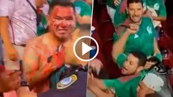 Un hincha fue apuñalado en plena tribuna del estadio en el que se estaba jugando el México vs. Qatar por la Copa Oro de la Concacaf.