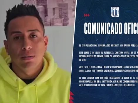 ¿Por qué se fue Christian Cueva de los entrenamientos?