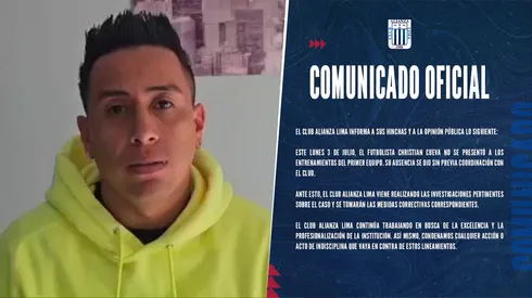¿Por qué se fue Christian Cueva de los entrenamientos?