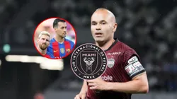 Iniesta tiene oferta de Inter Miami para jugar con Messi y Busquets.