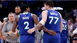 Kyrie Irving y Luka Doncic