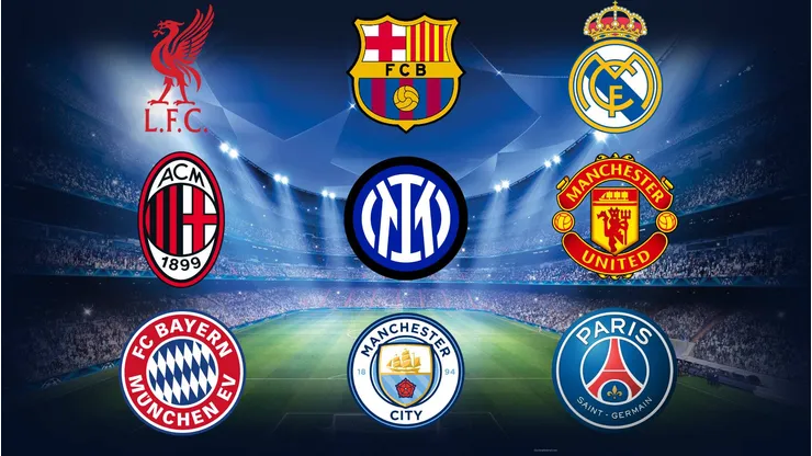 Los principales equipos europeos cambian su indumentaria para la temporada 2023/2024.